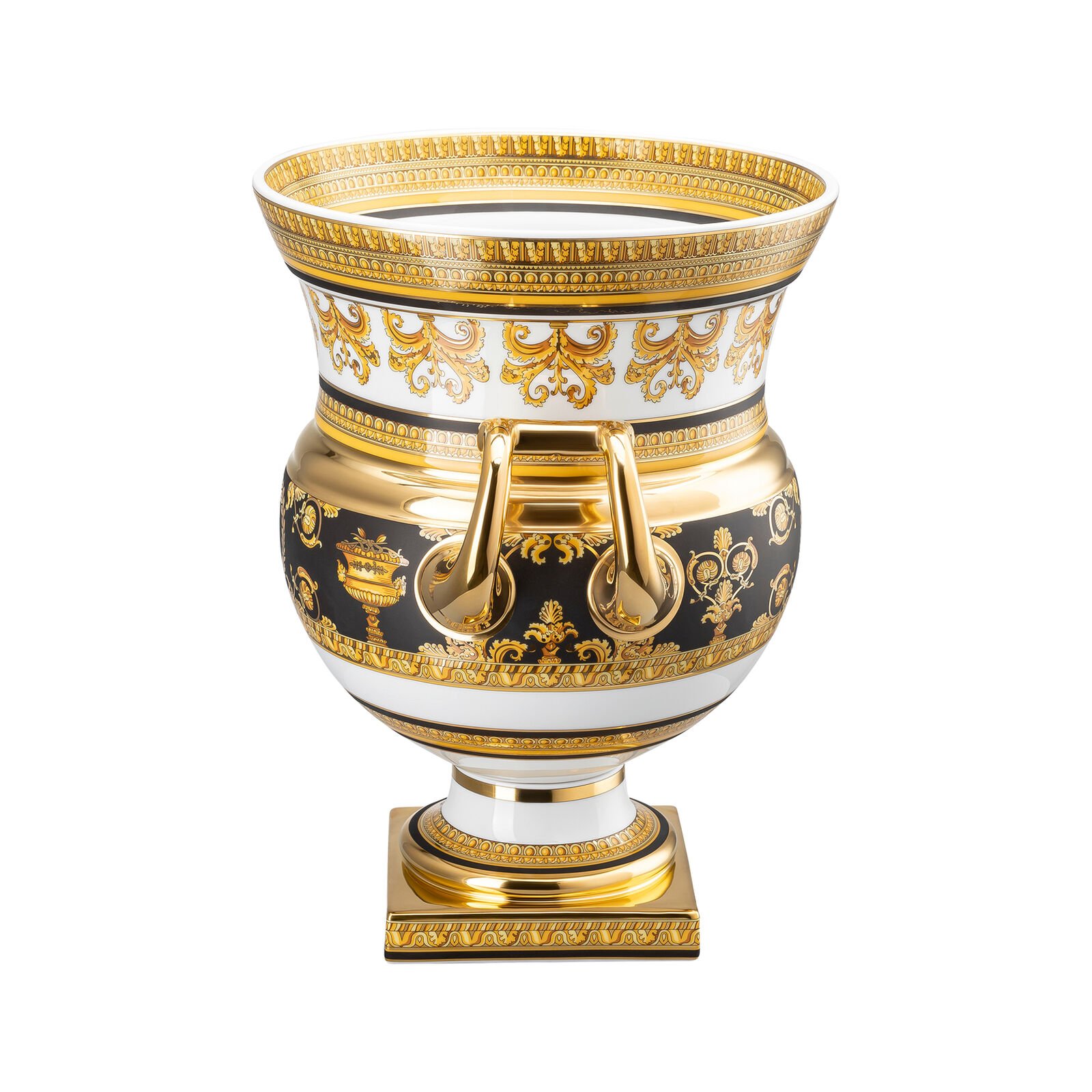 فازة ورود بتصميم أي لاف باروك مقاس 33 سم -  Amphora I Love Baroque Vase on foot 33 cm - صورة 3