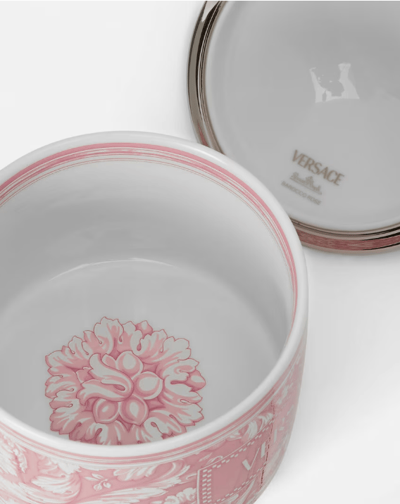 علبة مع غطاء بزخارف Barocco Rose مقاس  9,2 سم  - Image 3