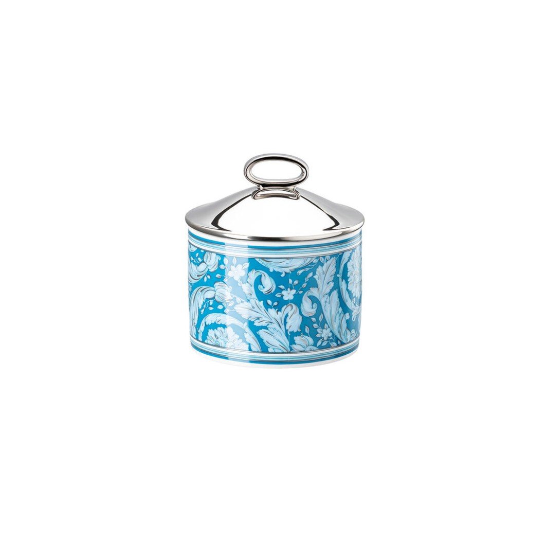 علبة مع غطاء بزخارف Barocco Teal مقاس  9,2 سم  - Image 2