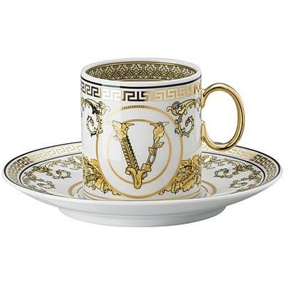 Virtus Gala White- Espresso كوب + صحن - صورة 1