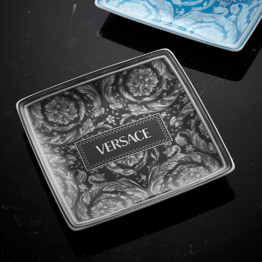 صحن مقاس 12 سم - Coaster Barocco Haze 12 cm - صورة 2