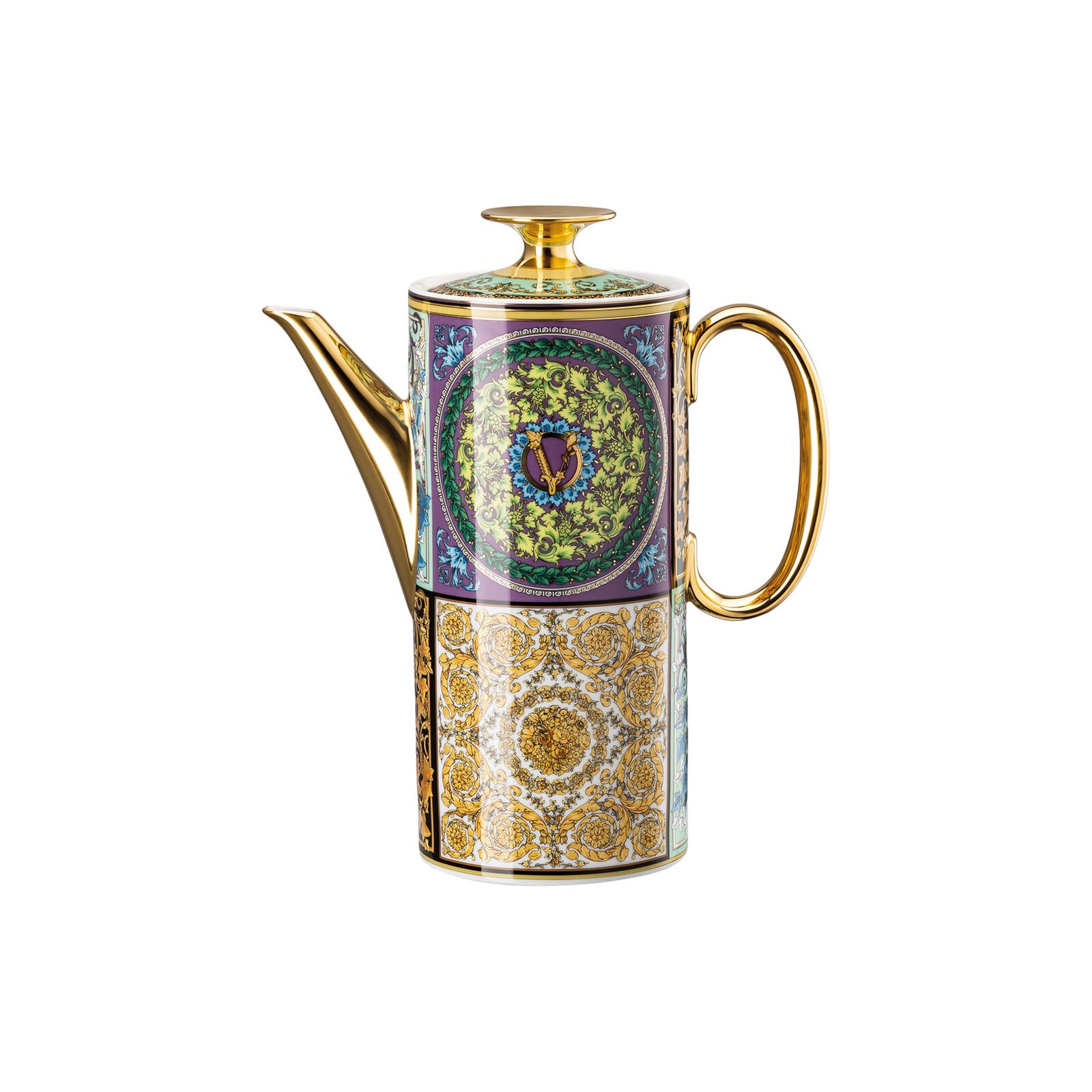 أبريق قهوة باروكو موزاييك - Barocco mosaic coffee pot 1.20 l - Image 1