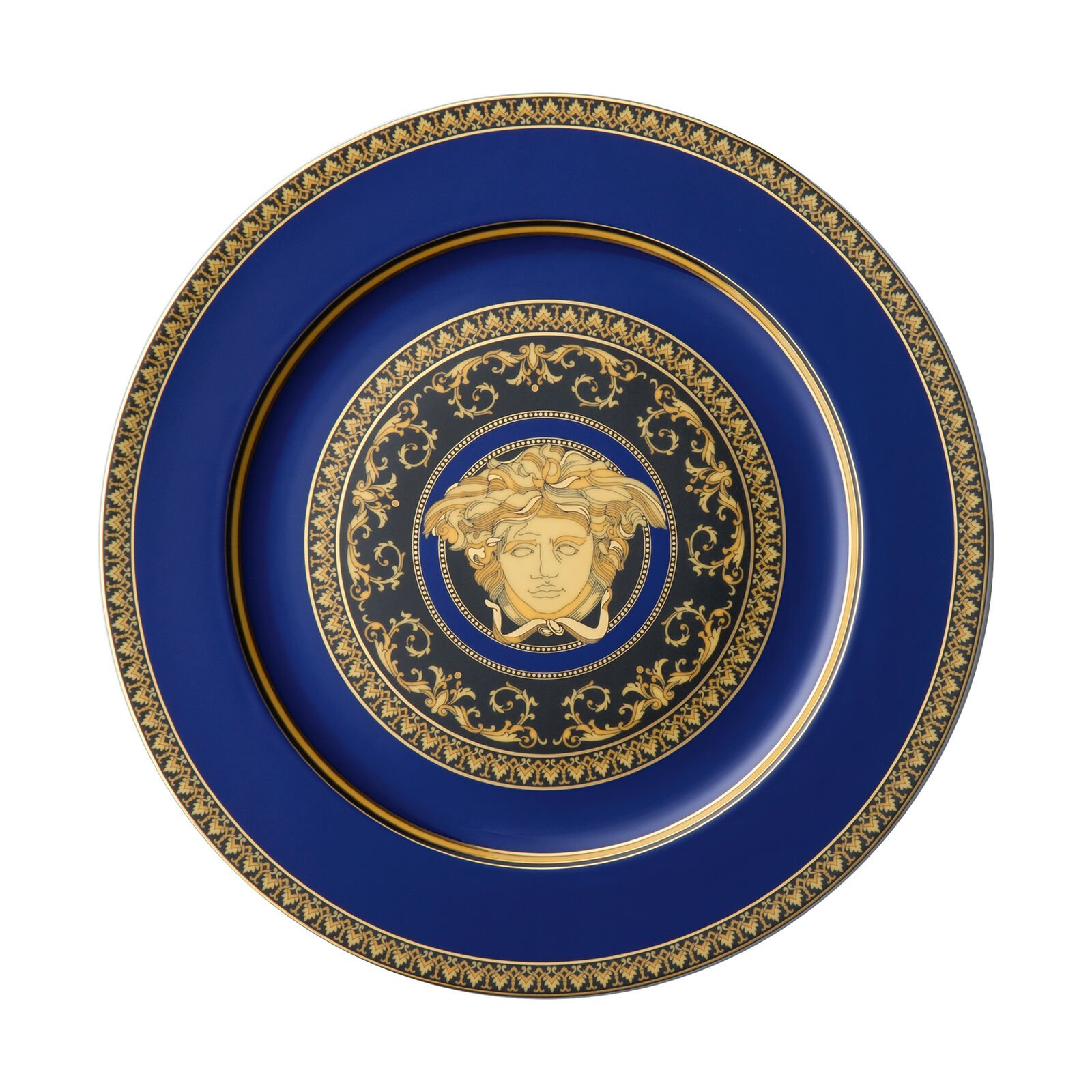 Medusa blau Service plate 30 cm - Image 1