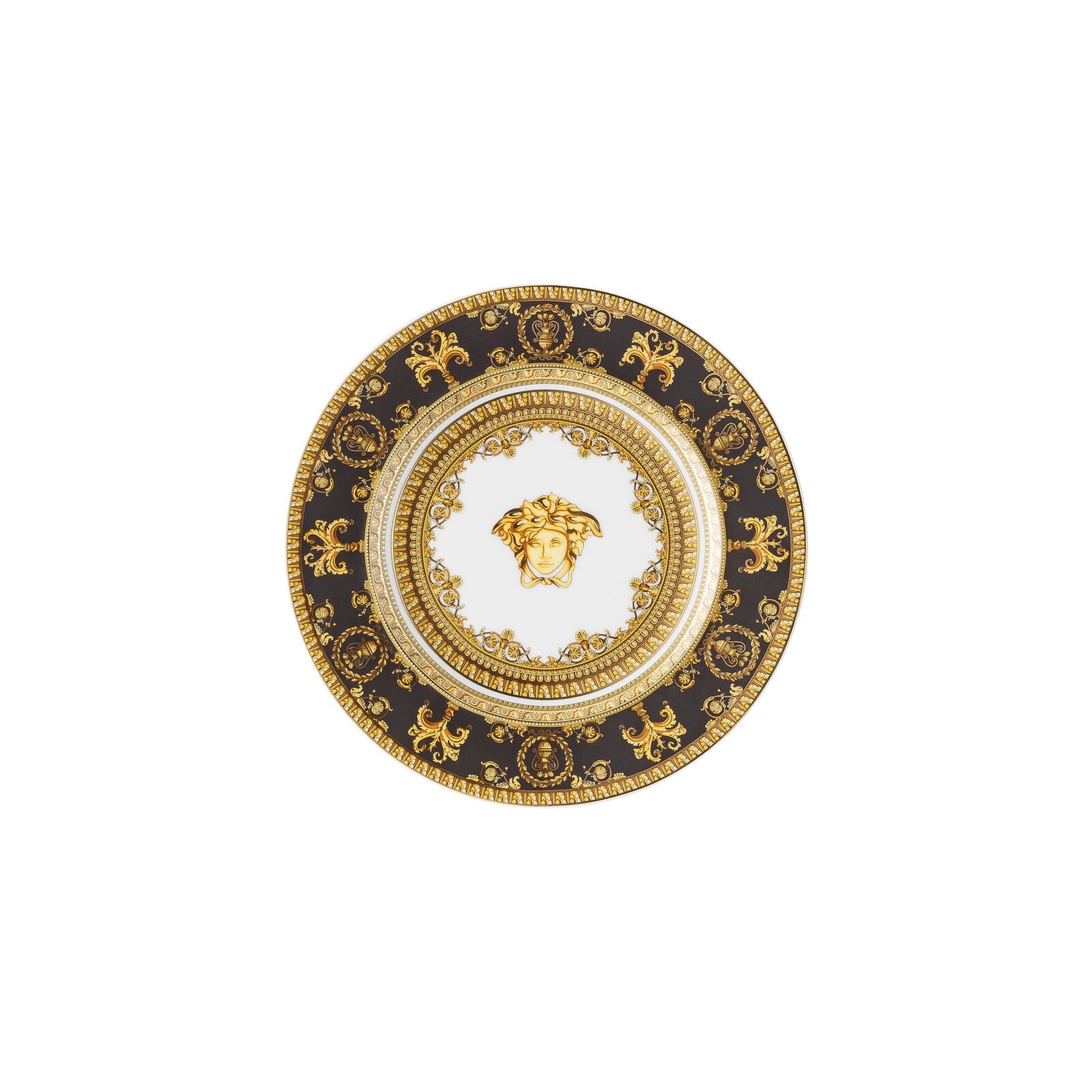 I Love Baroque Nero Plate 18 cm - صحن - صورة 1