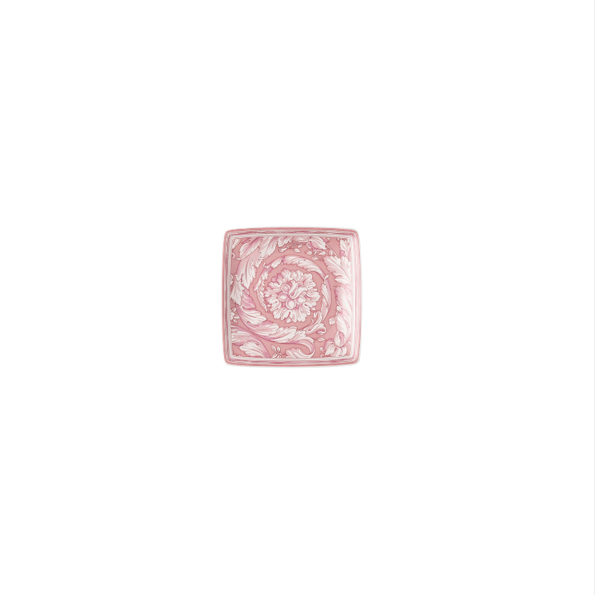 صحن مقاس 9 سم بتصميم باروكو روز - Coaster Barocco Rose 9 cm - صورة 1