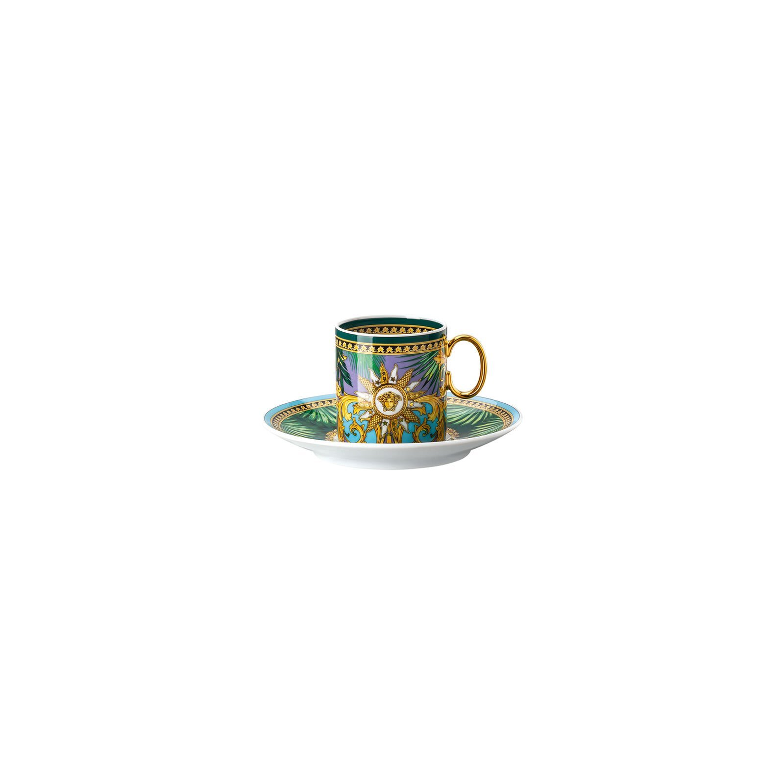 Jungle Animalier - Espresso   كوب + صحن - صورة 2