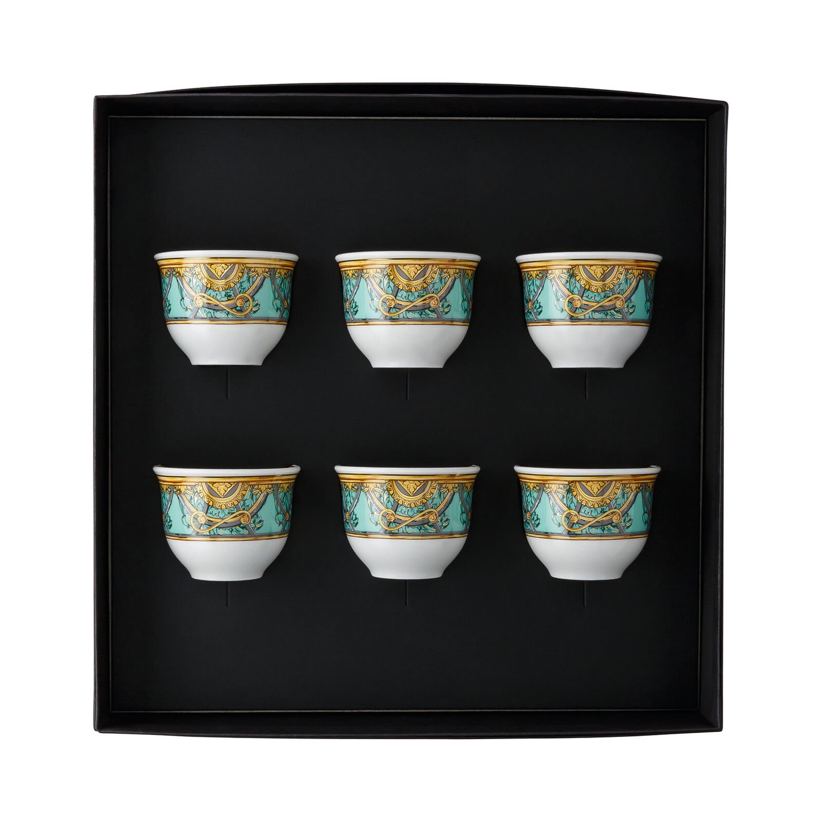 La Scala del Palazzo Verde - set of 6 mugs small w/o handle - Image 1