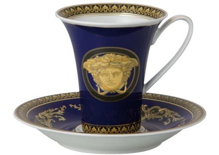 Medusa blue - espresso cup 8insh  - صورة 1