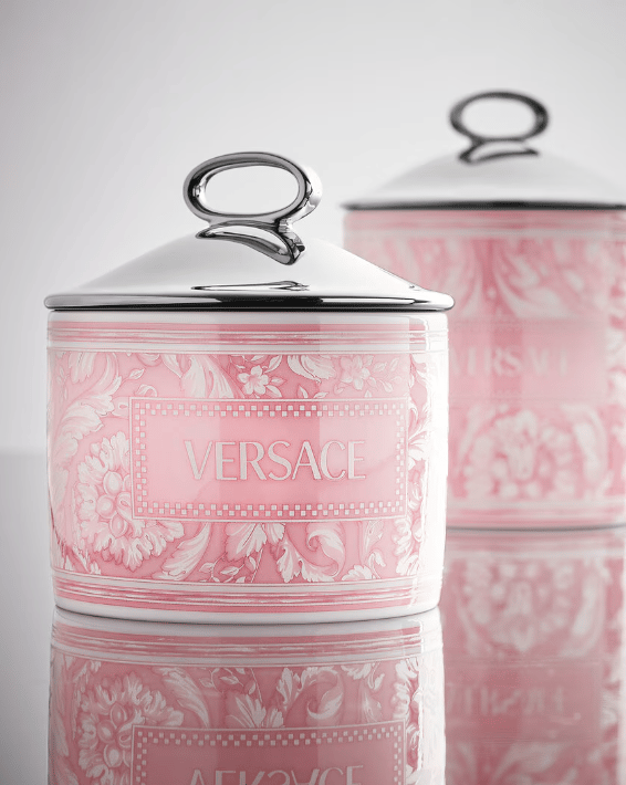 علبة مع غطاء بزخارف Barocco Rose مقاس  9,2 سم  - Image 4