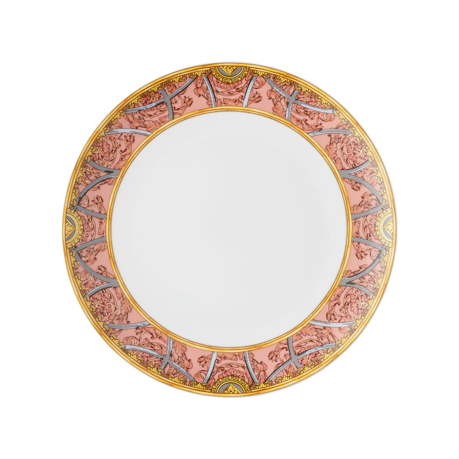 Versace - Scala  Palazzo Rosa - Plate 28 cm صحن - صورة 1