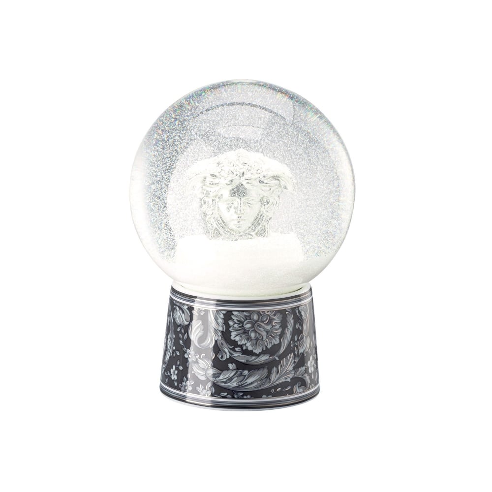 Barocco Haze Glass sphere with snow effect - Image 1