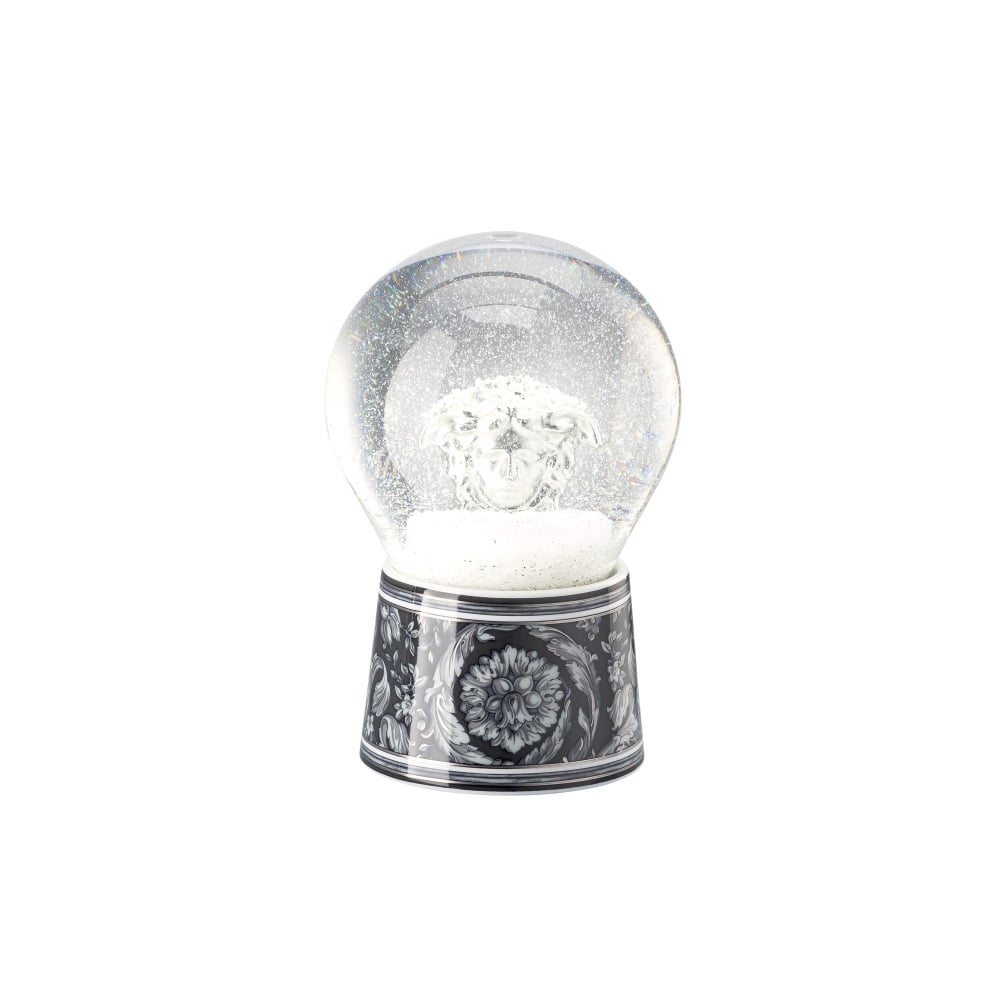Barocco Haze Glass sphere with snow effect - Image 1