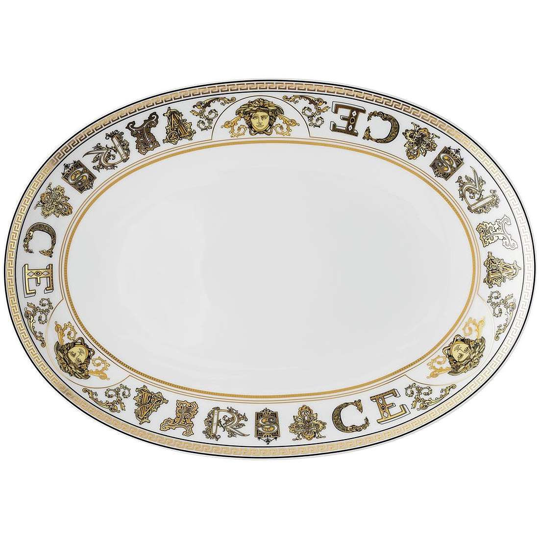 Virtus Gala White - Platter 33 cm - صورة 1