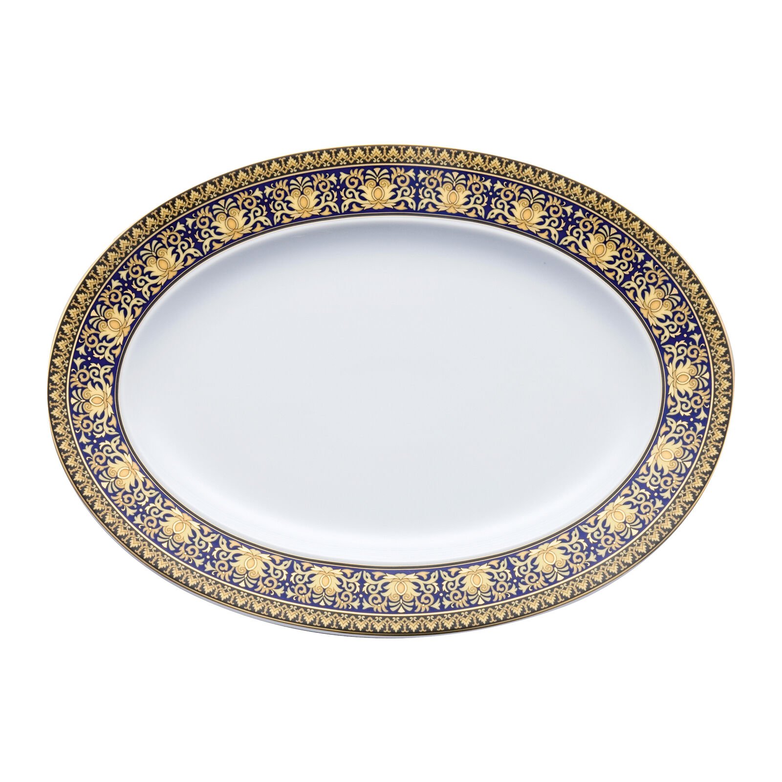 Medusa blau Platter 40 cm - Image 1
