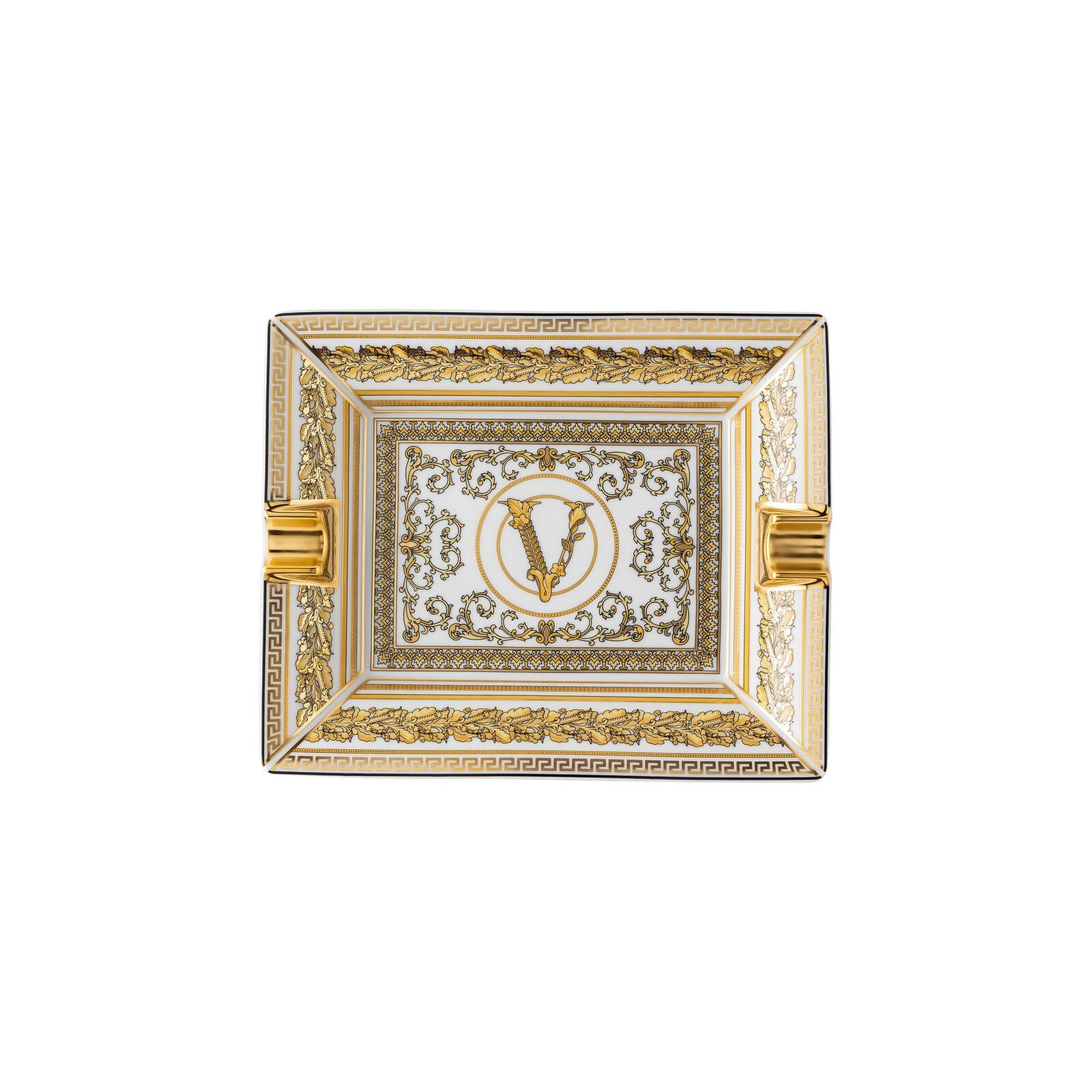 Virtus Gala White - Ashtray 16 cm - صورة 1