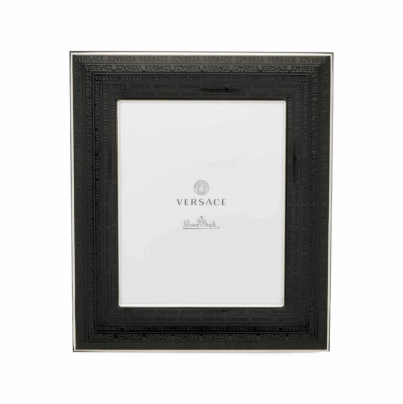 إيطار صورة فرزاتشي من الجلد الأسود - Black Picture frame 20 x 25 cm - صورة 1