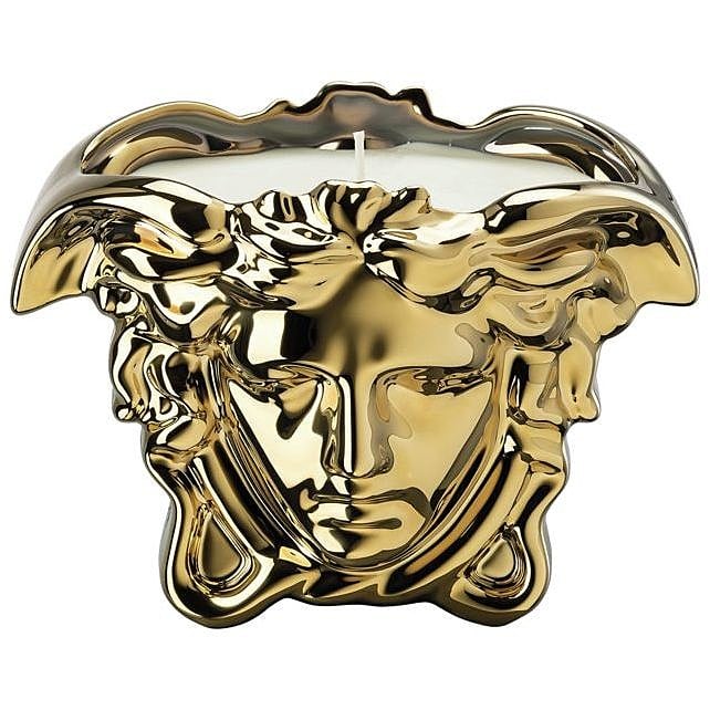 Medusa Grande Gold - Candleholder with secented wax - صورة 1