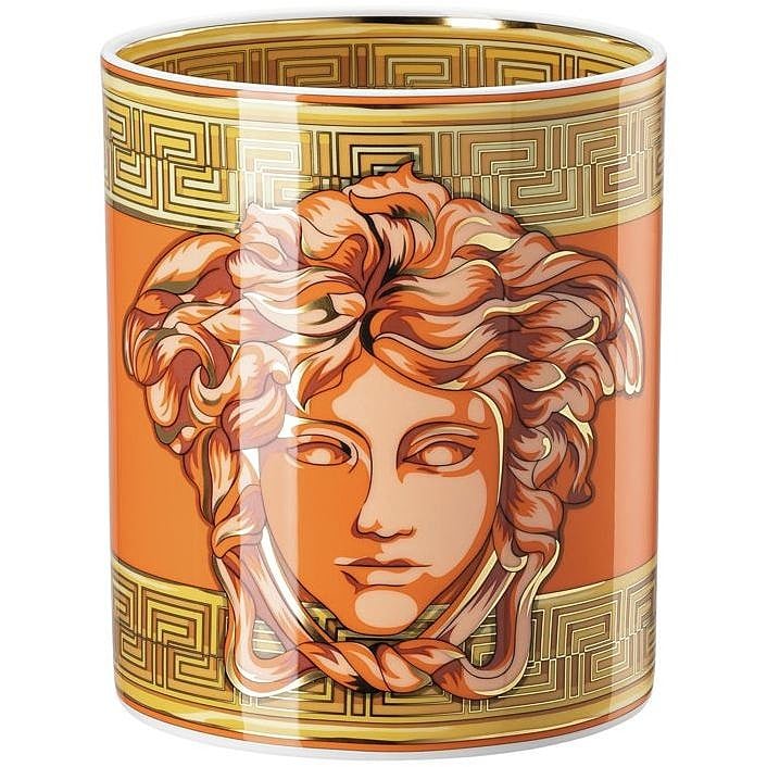 Medusa Amplified Coin Orange - Vase - Image 1