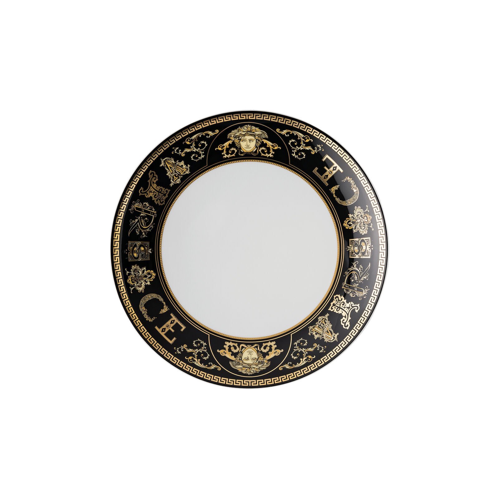Virtus Gala Black Plate 21 cm - طبق - صورة 1