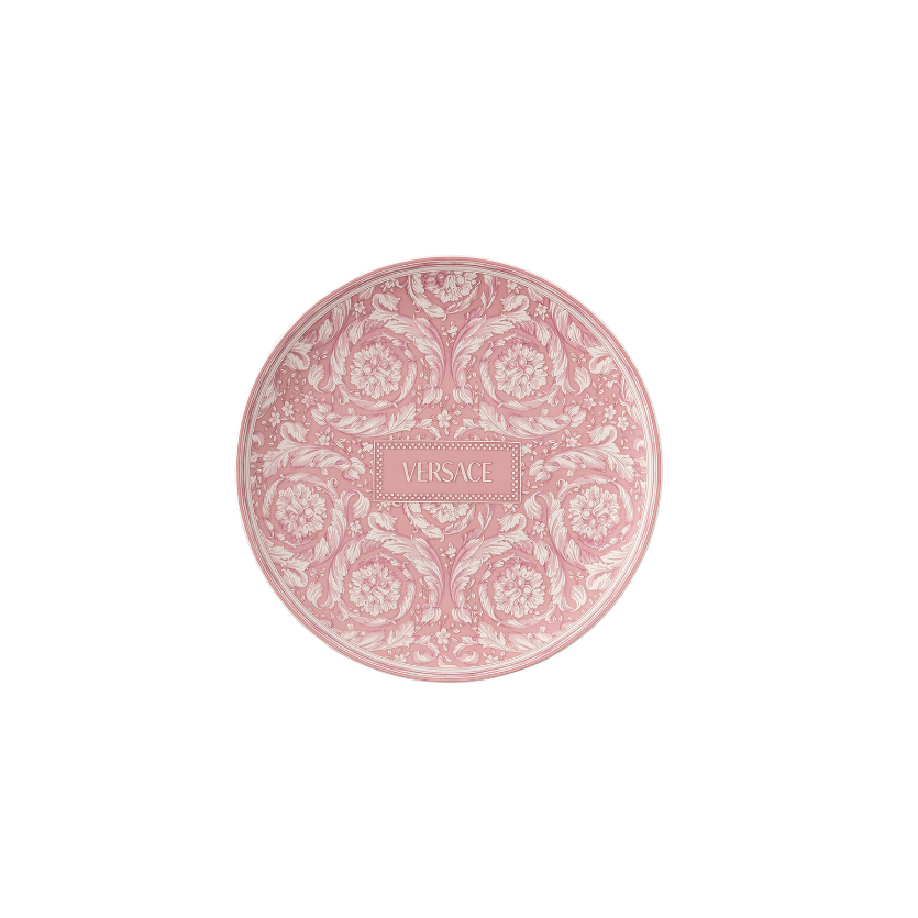 صحن خبز مقاس 17 بتصميم Barocco Rose - Image 1