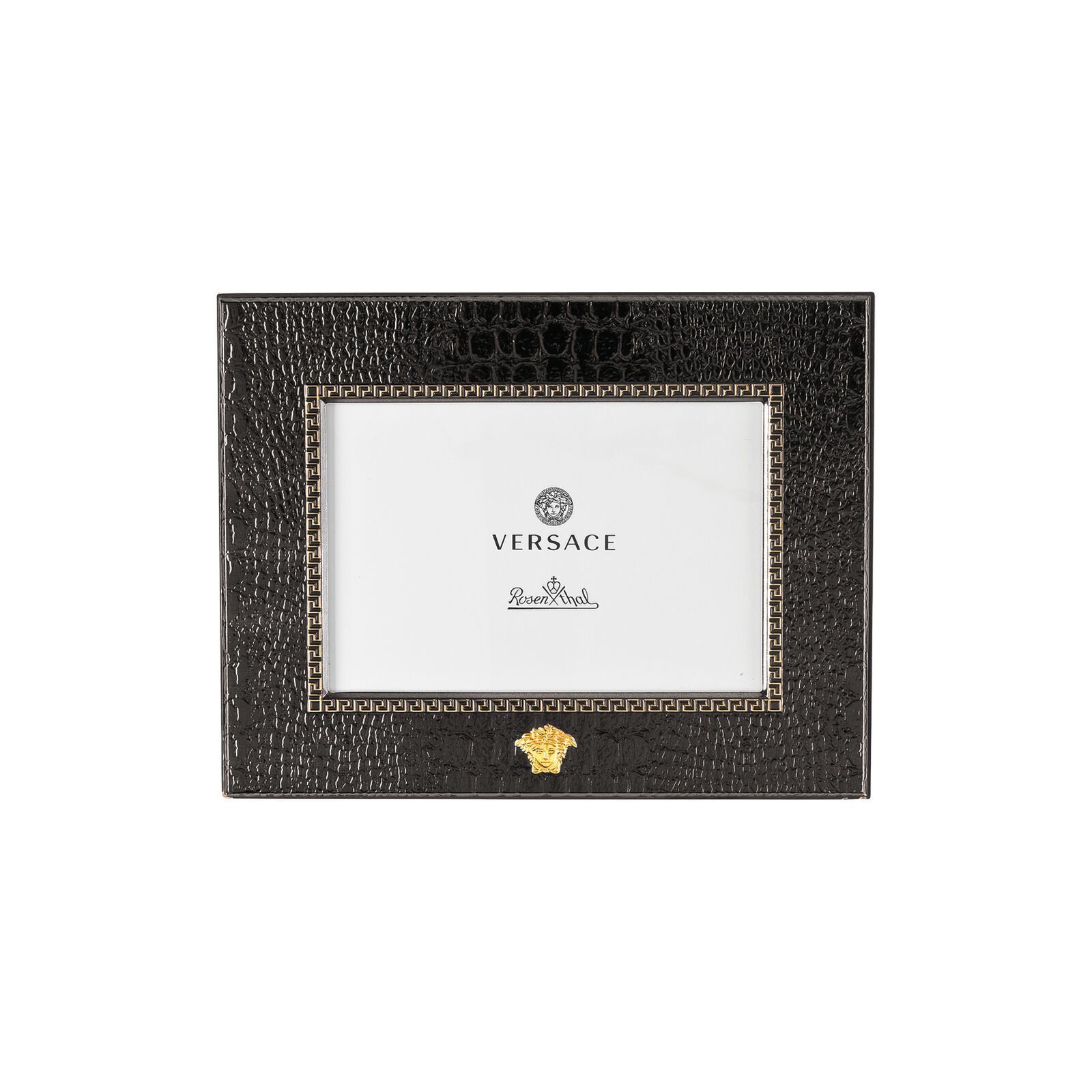 إيطار صورة فرزاتشي مستطيل اسود / ذهبي - Black Picture frame 10 x 15 cm - صورة 1