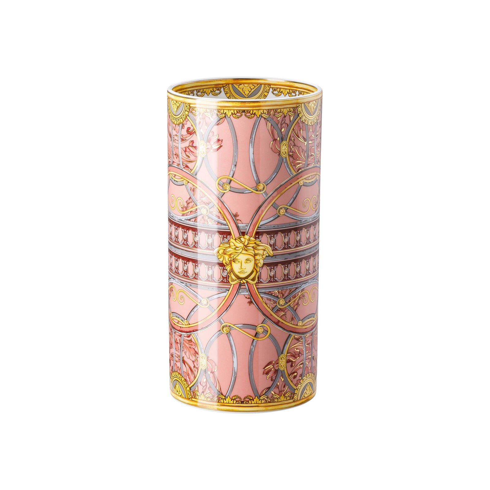 Versace - Scala Plazzo Rosa   فازة 24 سم - صورة 1