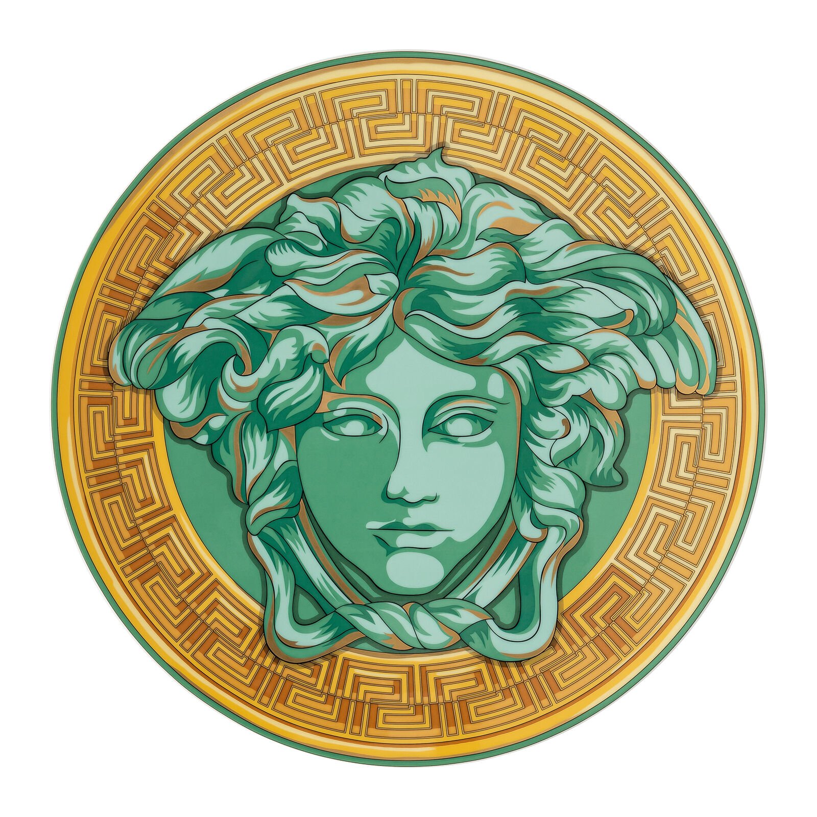 Medusa Amplified Coin Green - Plate - Image 1