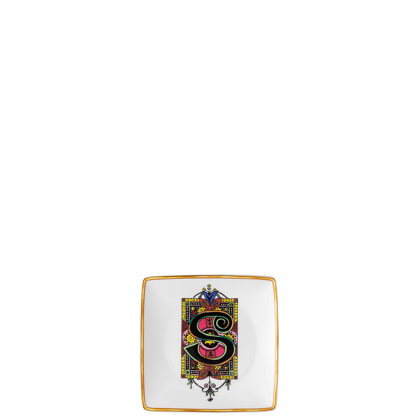 Versace Alphabet - Bowl square flat 7 pcs - صورة 5