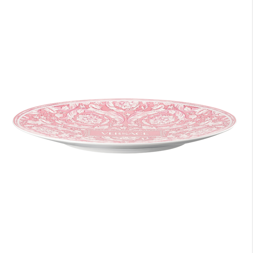 صحن سيرفيس مقاس 33cm بتصميم Barocco rose - Image 2