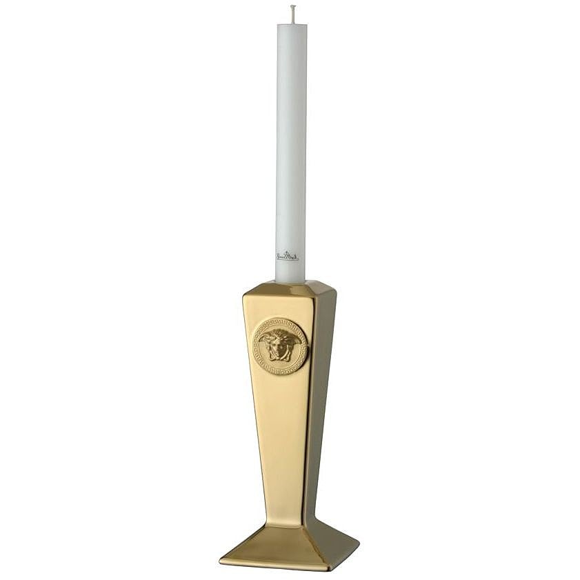  Medusa Gold  - Candleholder with 2 candles 20 cm  - صورة 1