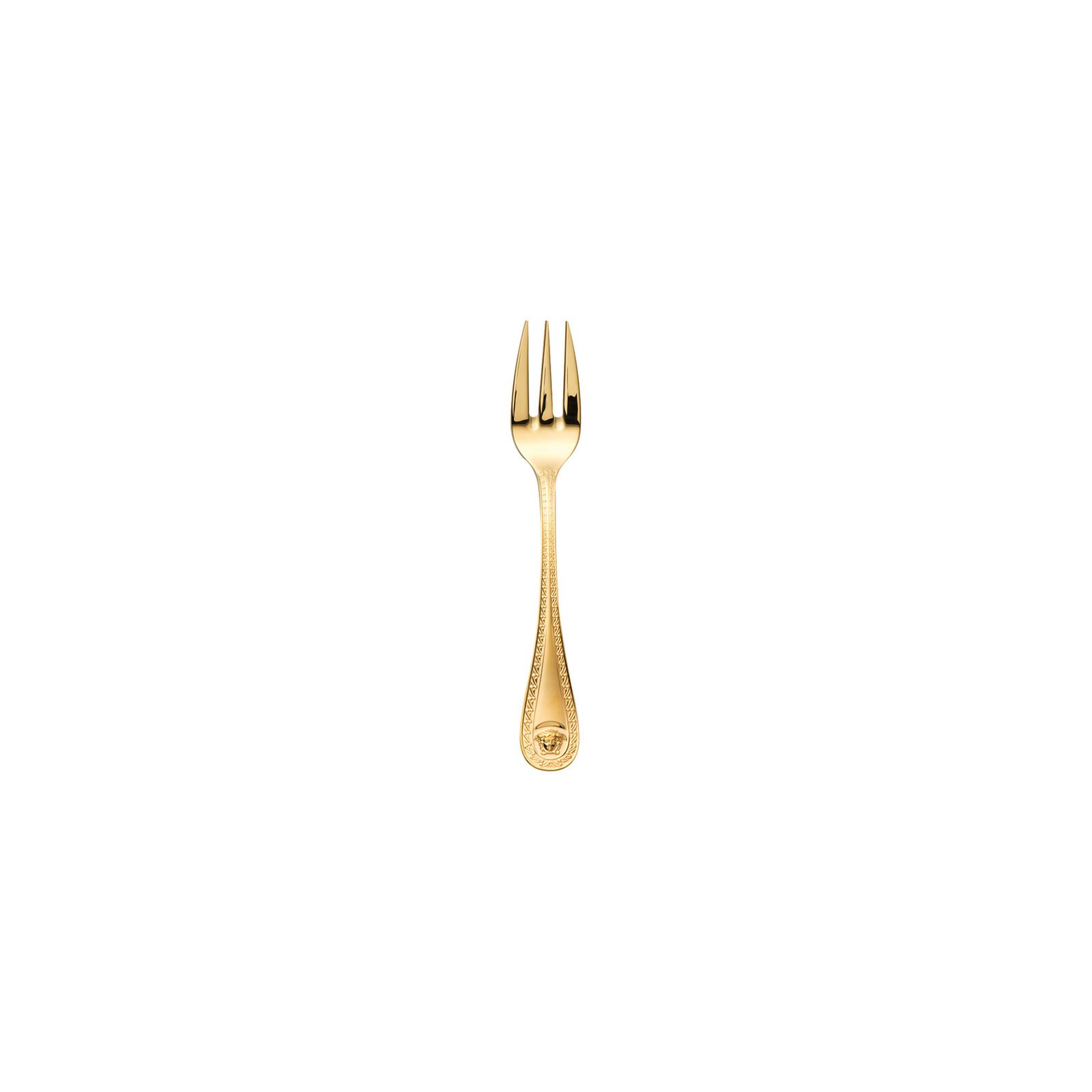 شوكة الكيك فرزاتشي جولد - 24 قيراط - Medusa Vergoldet Cake fork - 24 Carat gold plated - صورة 1