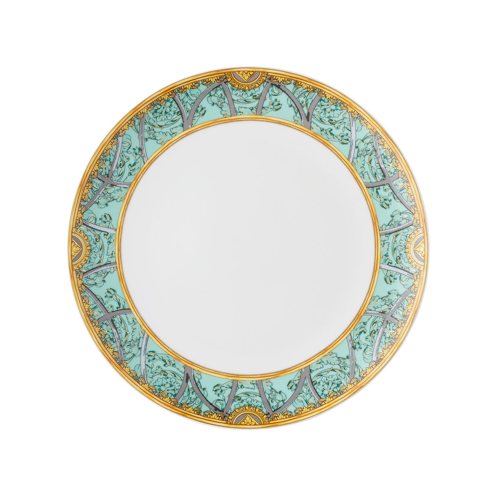 Versace - Plate 28 cm - Scala Palazzo Verde   صحن - Image 1