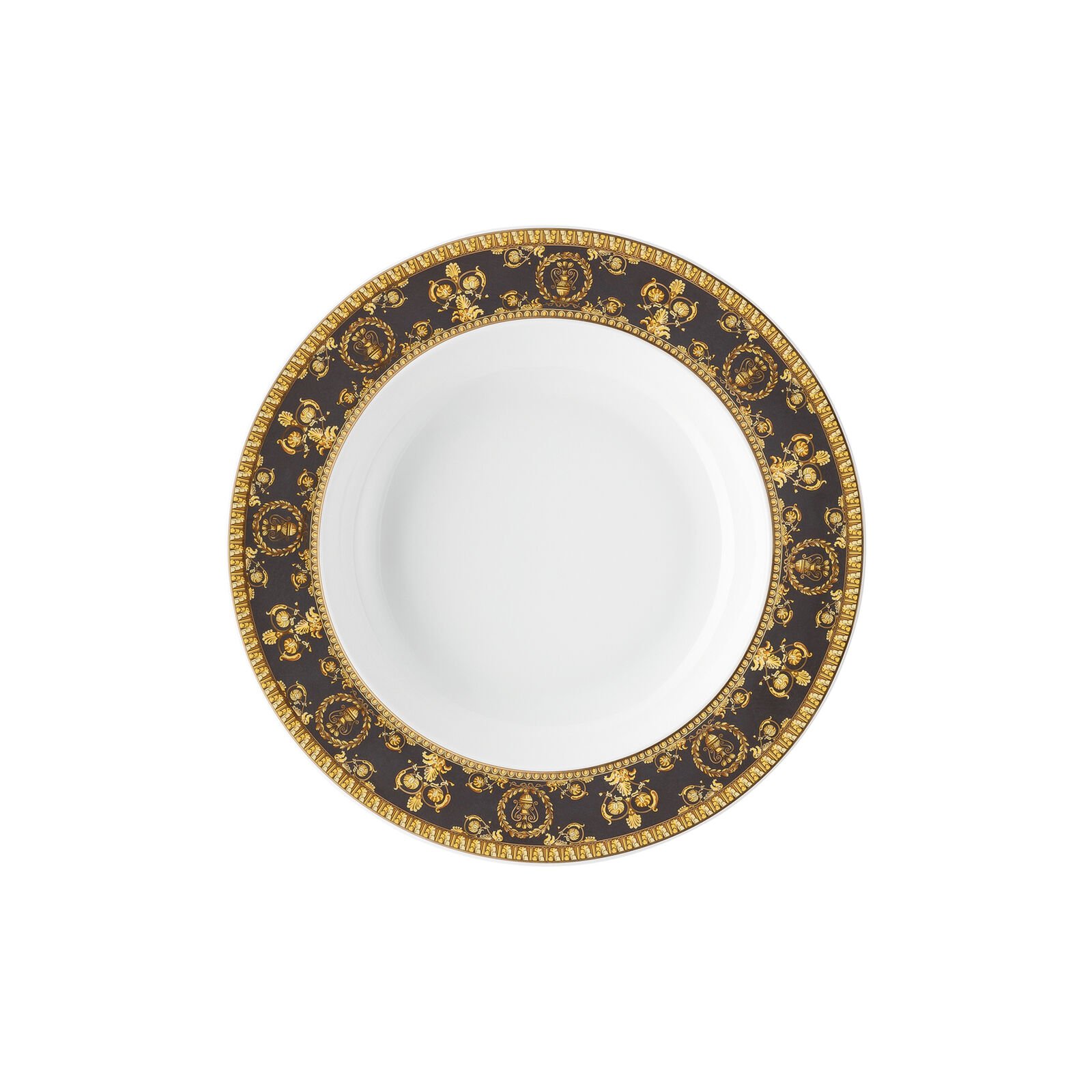 I Love Baroque Nero 22 cm deep - صحن - صورة 1