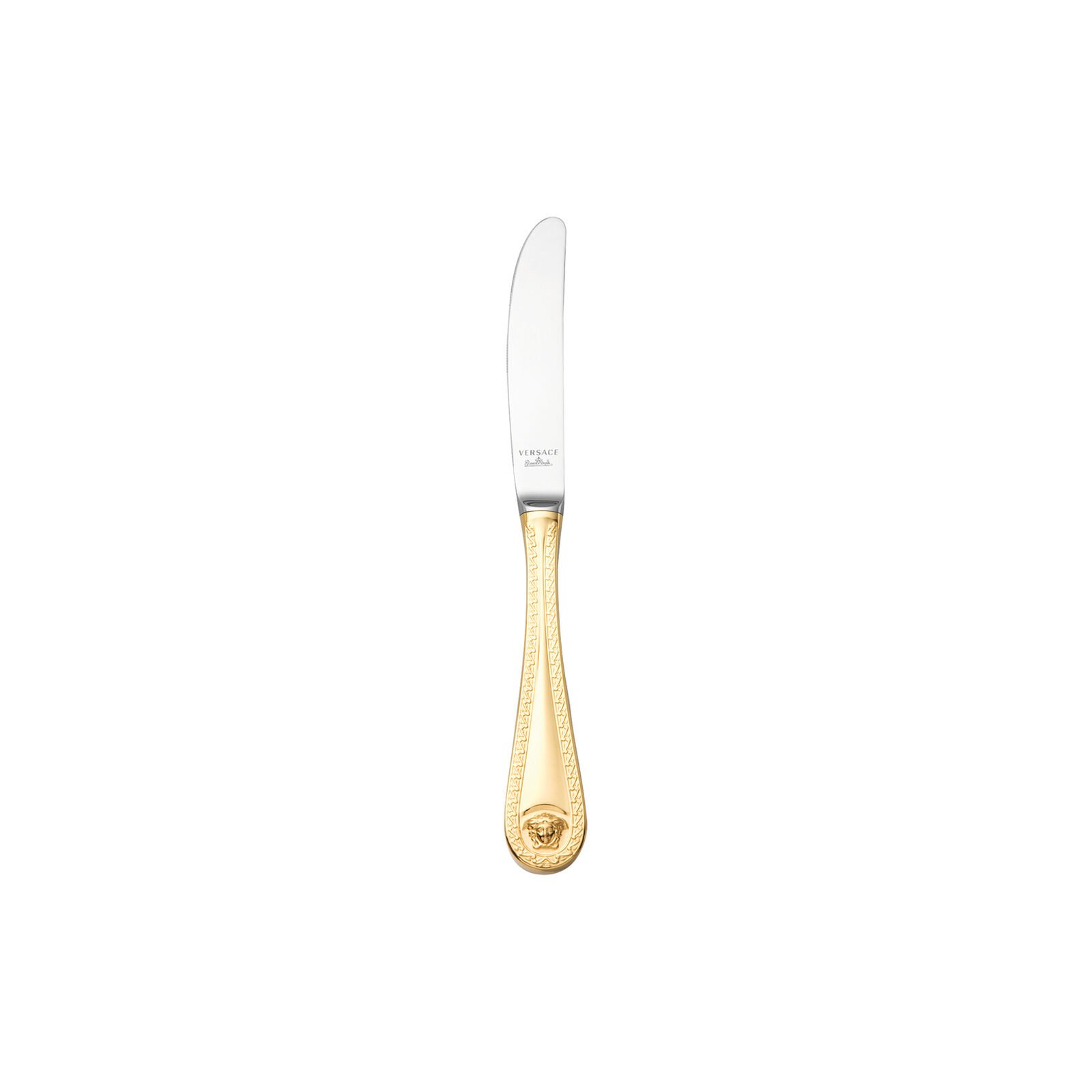 سكينة عشاء فرزاتشي جولد - 24 قيراط - Medusa Vergoldet Dinner knife- 24 Carat gold plated - صورة 1