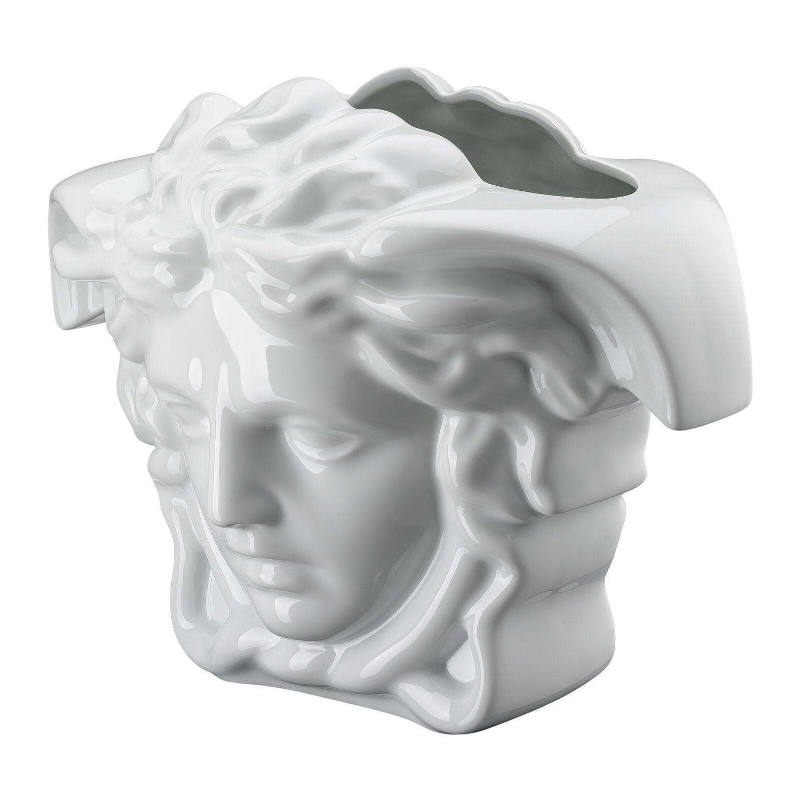 فازة ميدوسا جراندي مقاس  30 سم - Medusa Grande White Vase 30 cm - صورة 2