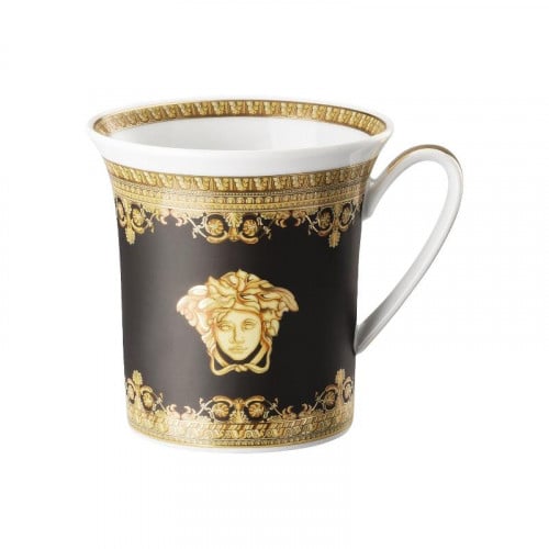 I Love Baroque Nero with Handle h 9,8 cm - كوب - صورة 1