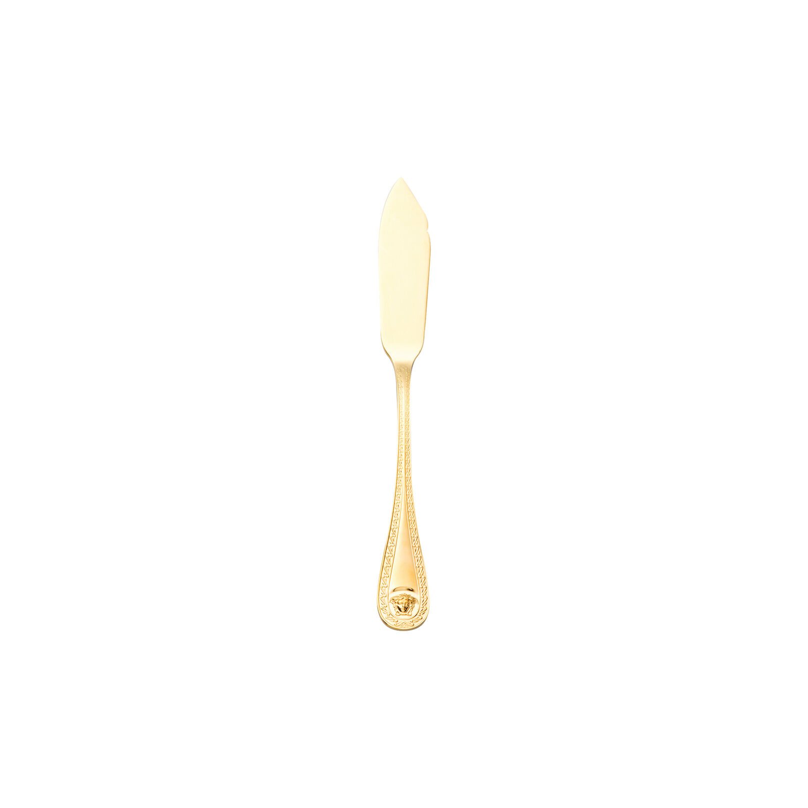 سكينة فرزاتشي جولد - 24 قيراط - Medusa Vergoldet fish knife- 24 Carat gold plated - صورة 1