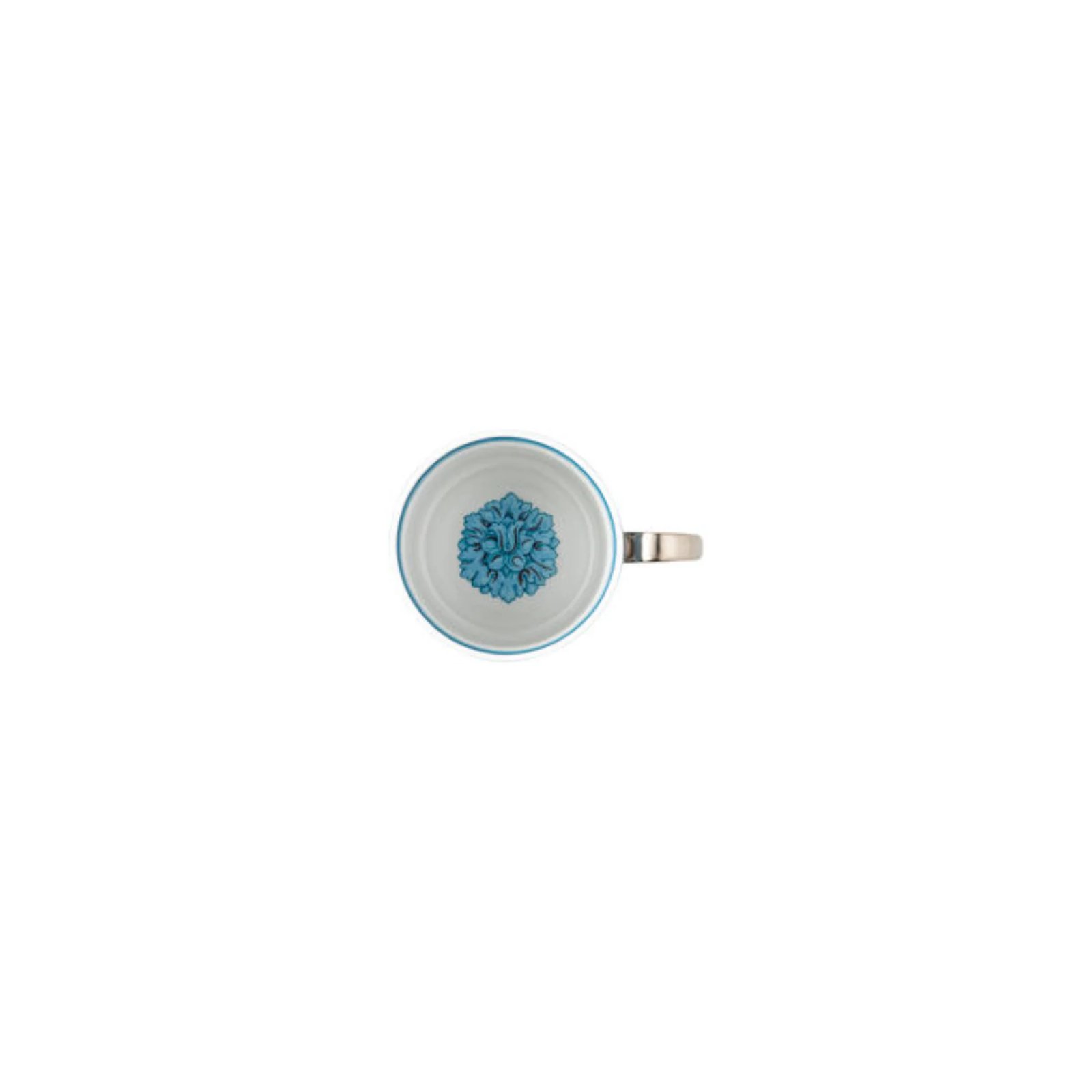 كوب باروكو تيل - Mug Barocco teal  - صورة 3