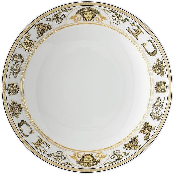 Virtus Gala White Plate deep 22 cm - طبق  - صورة 1