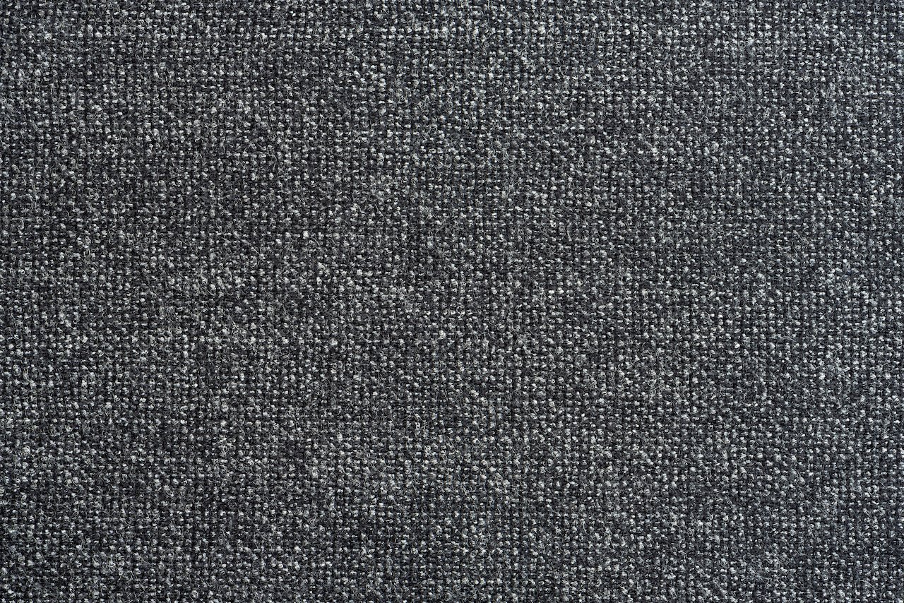 صوف ايطالي ١٠٠٪ من شركة VITALE BARBERIS Bird Eye باللون رمادي غامق رقم (99.1145/4) - صورة 1