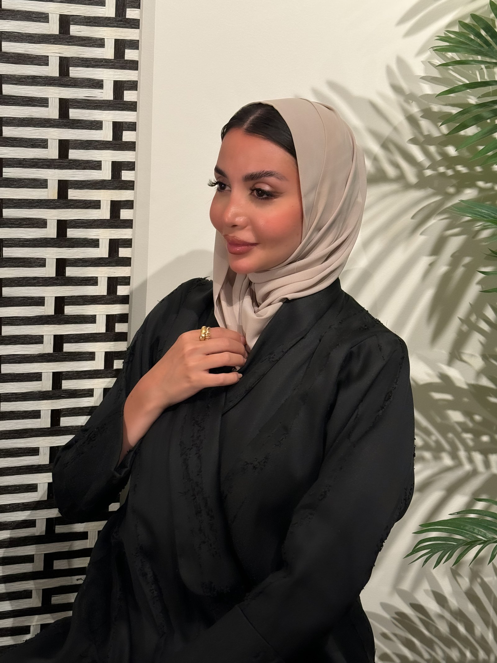 طرحة دبل من الأمام بيج - صورة 2
