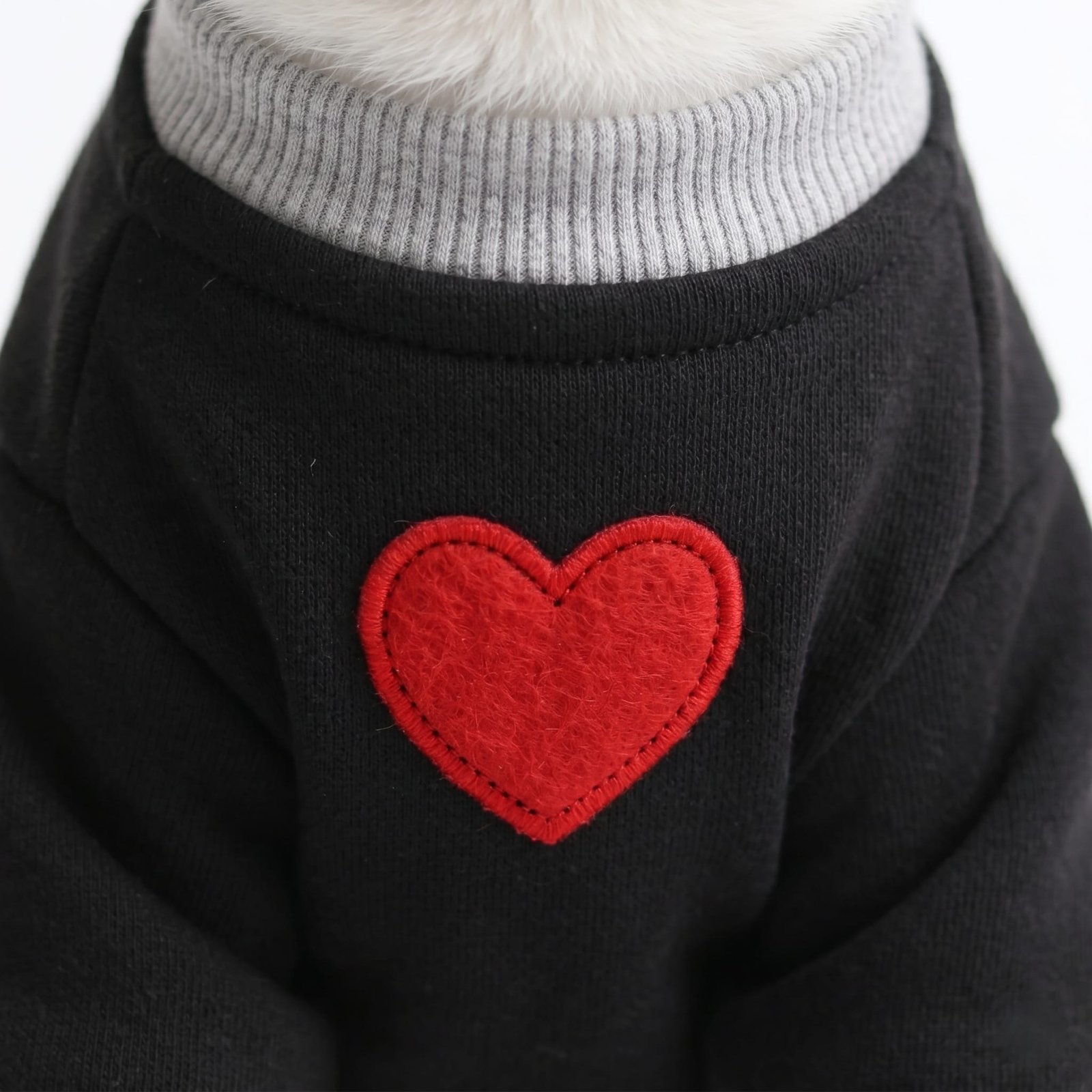 سترة كاجوال بتطريز قلب - صورة 3