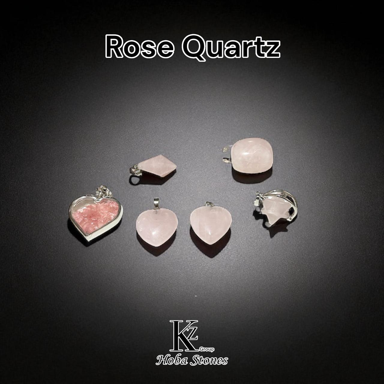Rose quartz pendant  - Image 3