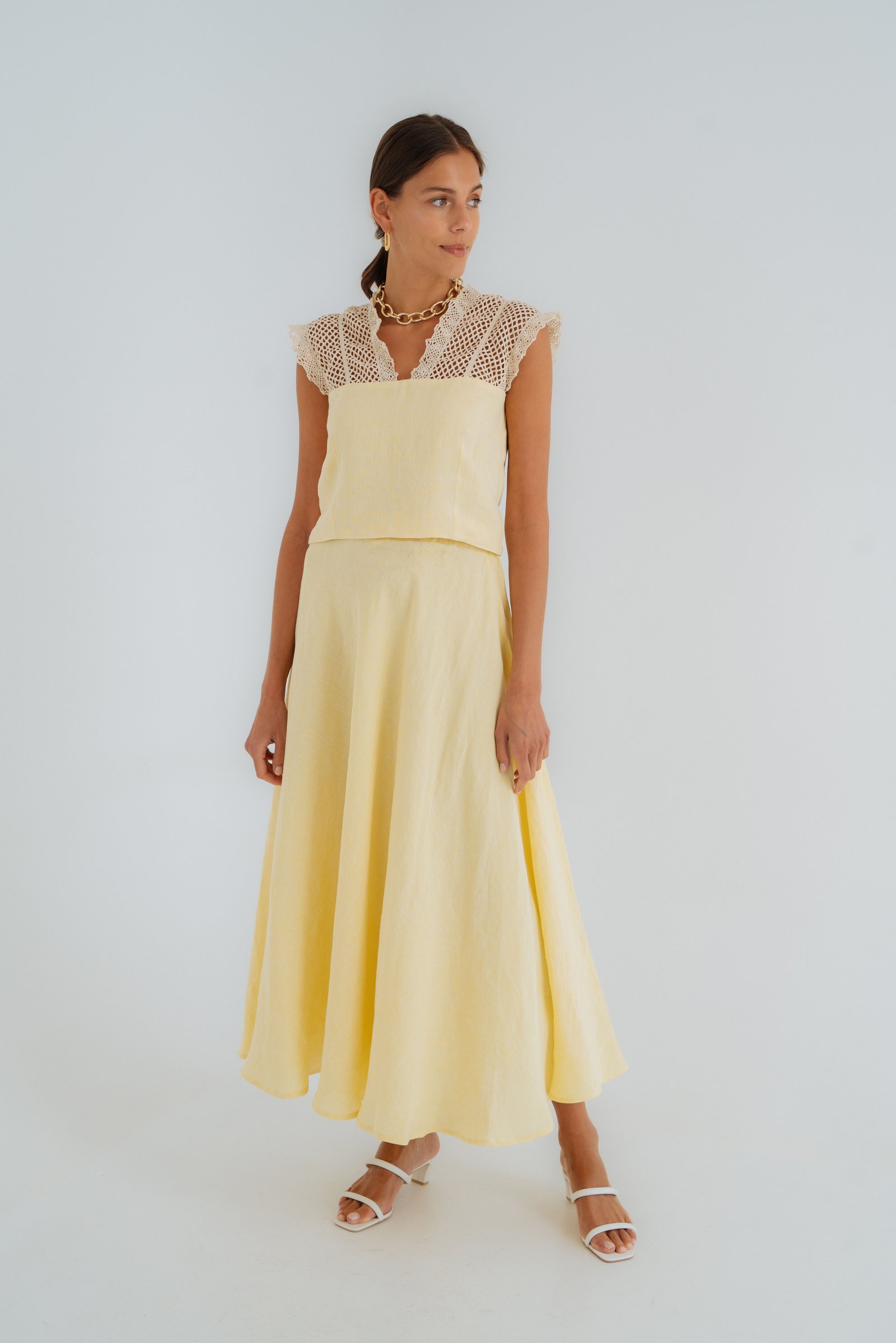 Crop Top and Skirt Set - Image 3