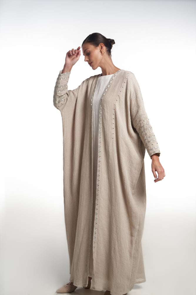 Bisht Stitch Abaya - Image 3