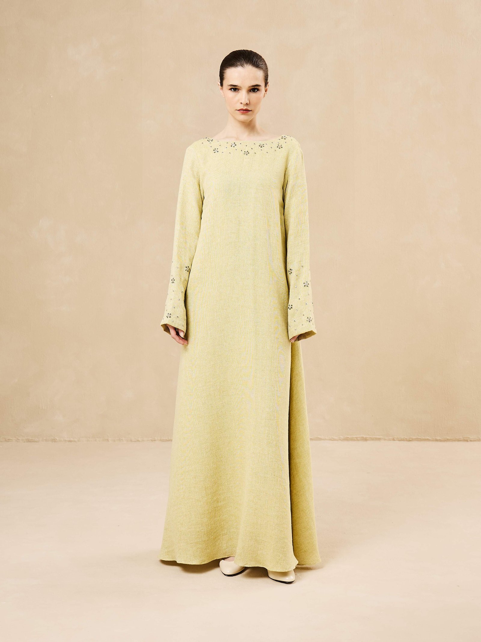 Dress with embroidery on front and back - Image 3
