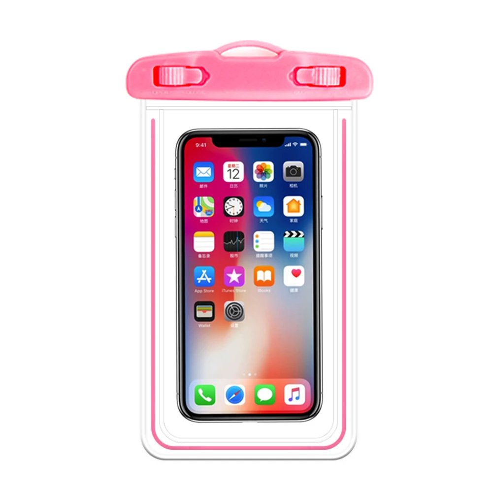 6.7Inch Swimming Water Proof Bag PVC Phone Case Touch Screen Underwater Phone Protector Pouch for Swimming Rafting - Image 7