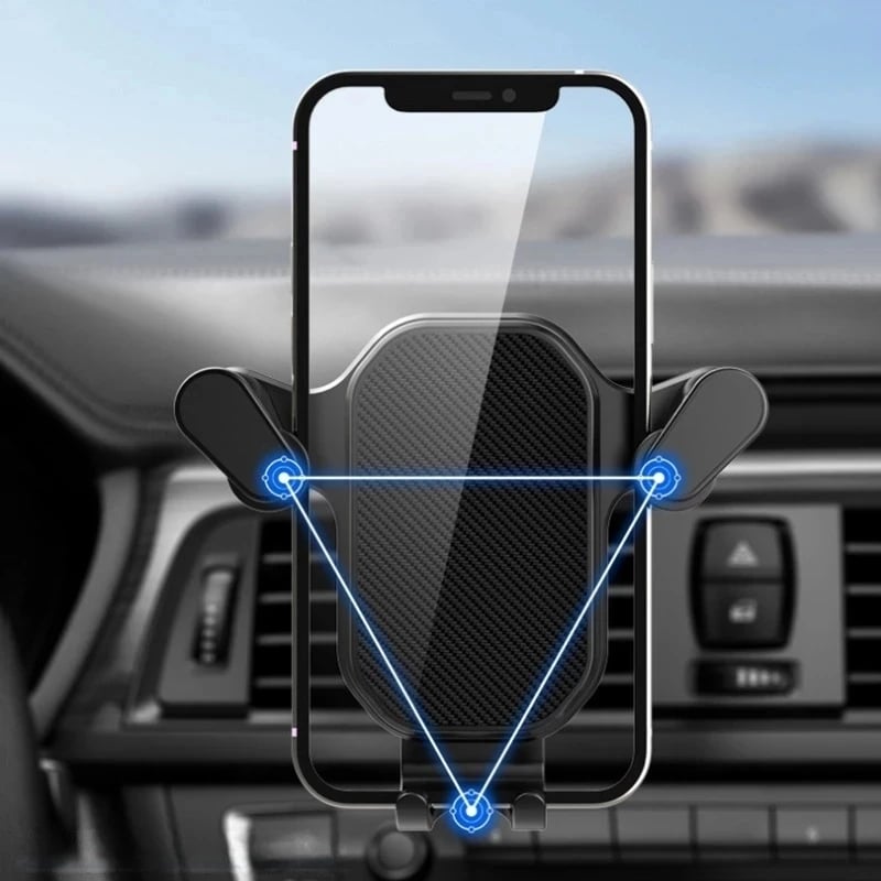 Gravity Car Phone Holder Mobile Stand GPS Support Auto Car Air Vent Mount Hook for IPhone 15 14 13 12 Pro Max XR Xiaomi Samsung - Image 2