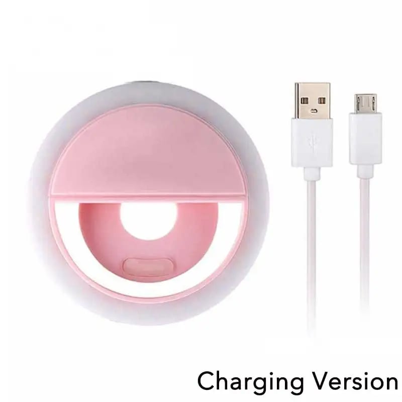 USB Powered LED Selfie Ring Light with Phone Lens for iPhone Samsung Xiaomi Huawei Mobile Phone Photography Selfie Lamp Accessor - Image 9