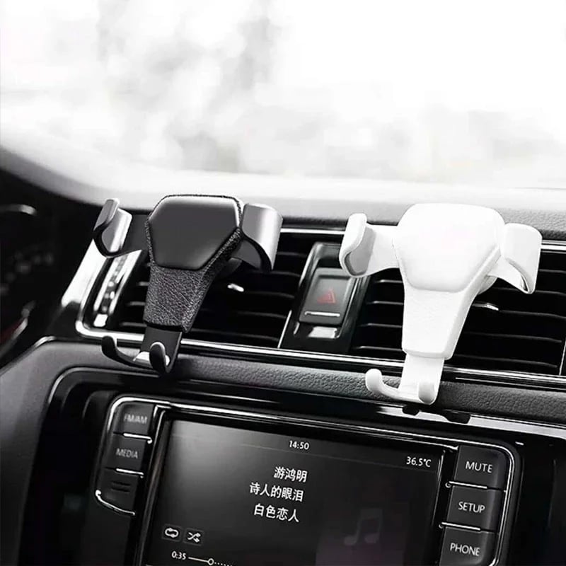 Universal Gravity Auto Phone Holder Car Air Vent Clip Mount Mobile Phone Holder CellPhone Stand Support For iPhone For Samsung - Image 5